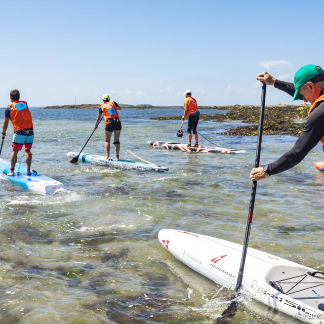 Paddle à Larmor Plage